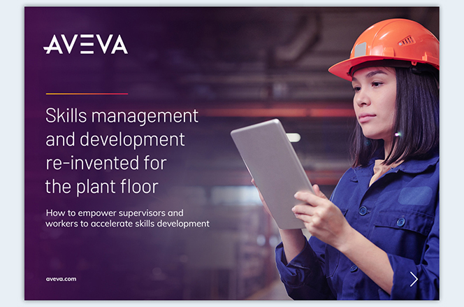 Skills management and development re-invented for the plant floor